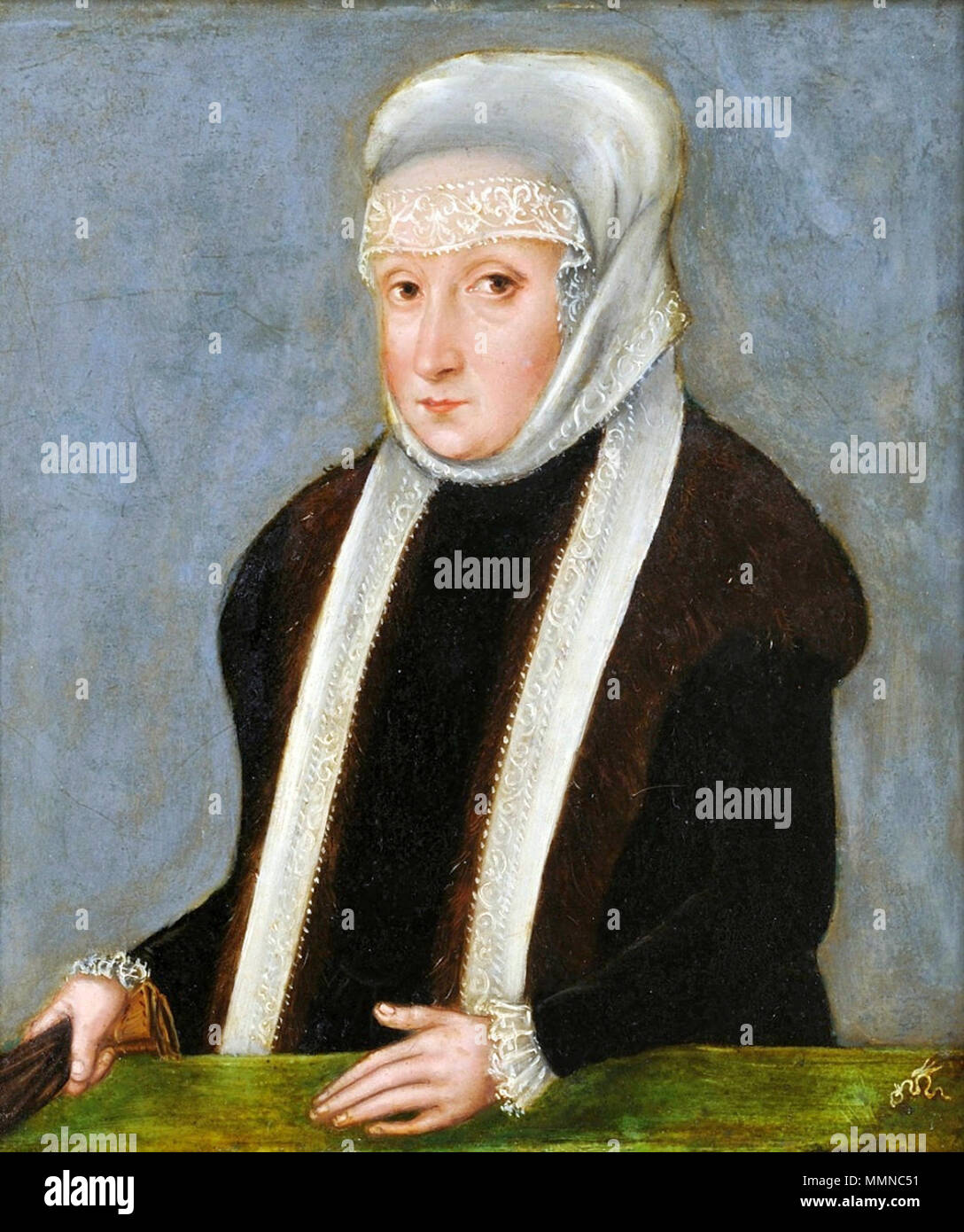 Miniature of Isabella Jagiellon.. circa 1553. Cranach the Younger