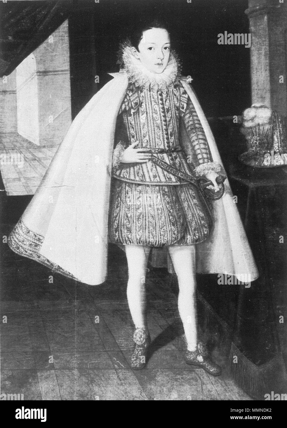 English Portrait of Prince John Casimir Vasa. Polski Portret