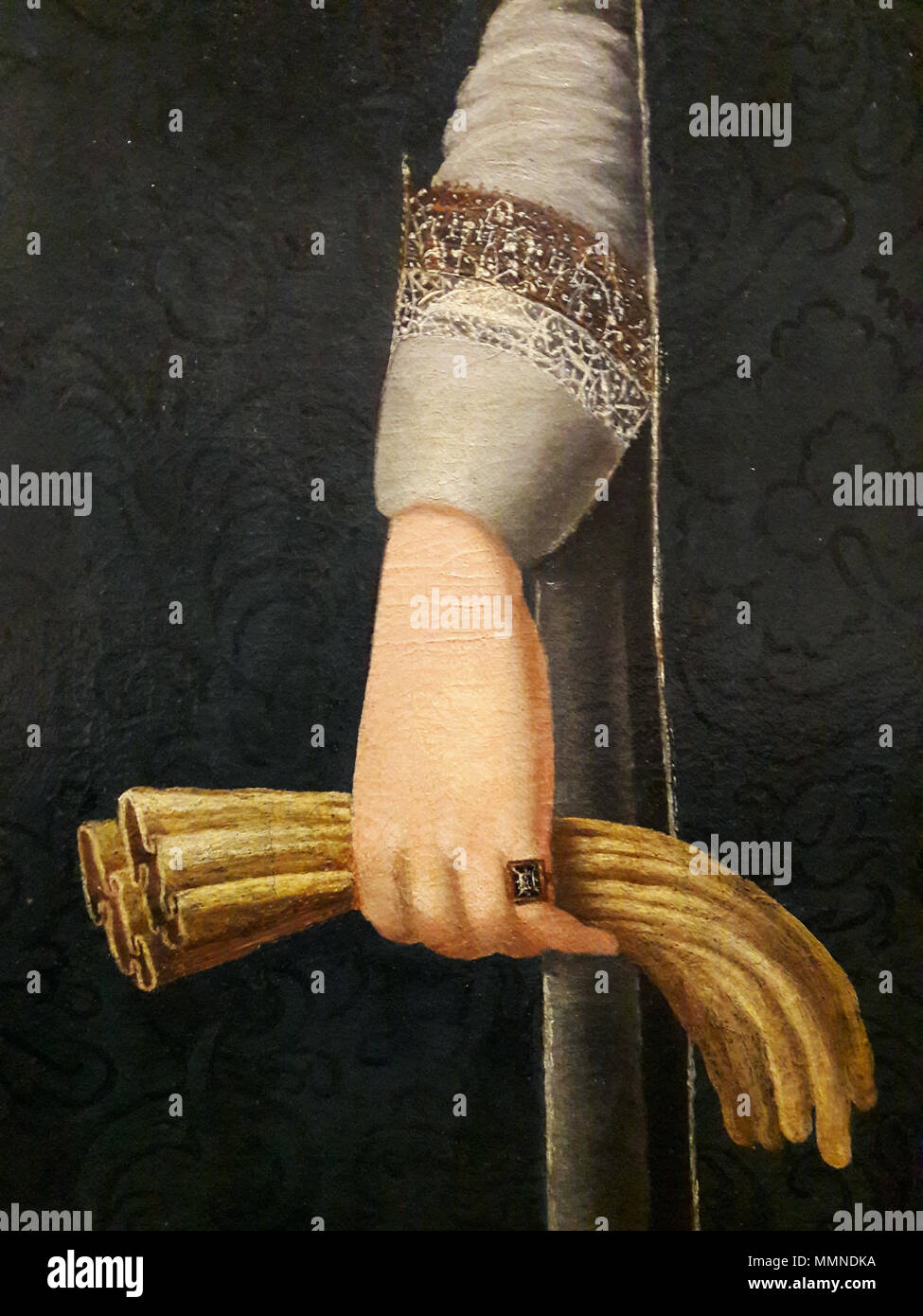 Portrait of Anna Lubomirska née Branicka (detail).. circa 1620