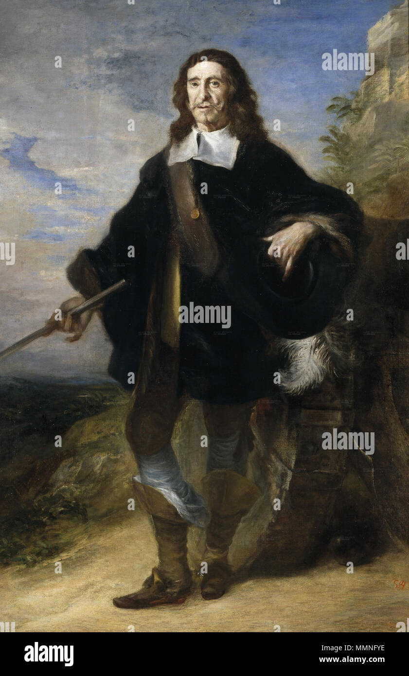 Español Retrato de un general de artillería . circa 1660. Francisco