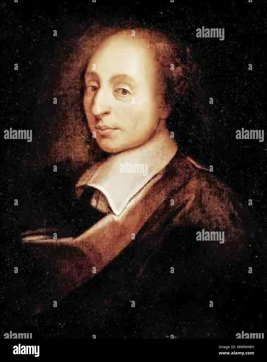 Blaise Pascal (1623-1672). circa 1691. Pascal Blaise Stock Photo - Alamy