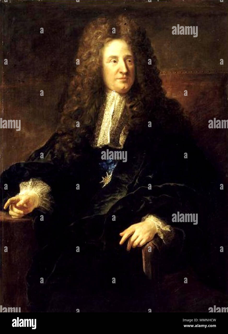 Portrait of Jules HardouinMansart (16451708), Premier architecte du