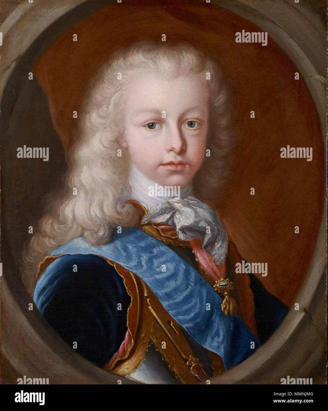 Fernando de Borbón, futuro Fernando VI, como príncipe de Asturias