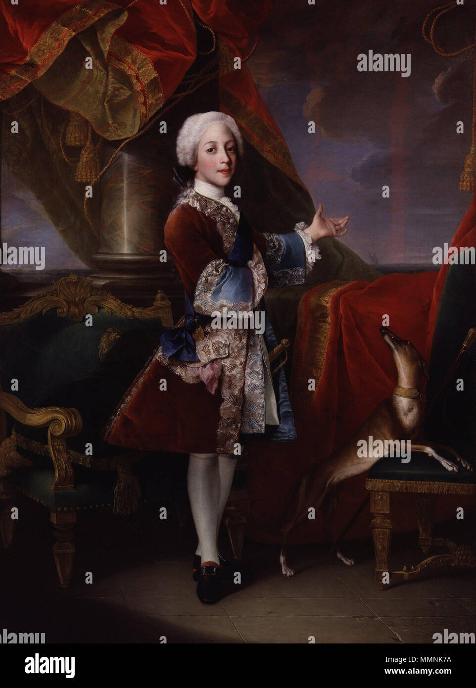 . Portrait of Henry Benedict Maria Clement Stuart, Cardinal York (1725