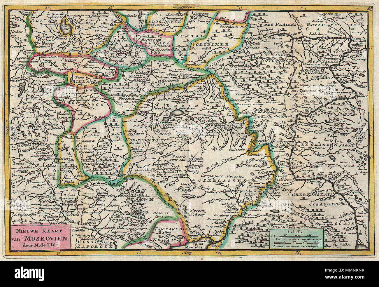 La feuille map of russia hi-res stock photography and images - Alamy