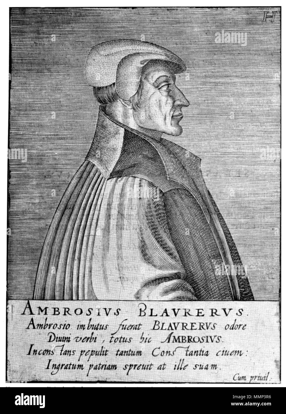 . Ambrosius Blarer (14921564), deutscher Reformator 41 Ambrosius Blarer 3 Stock Photo Alamy