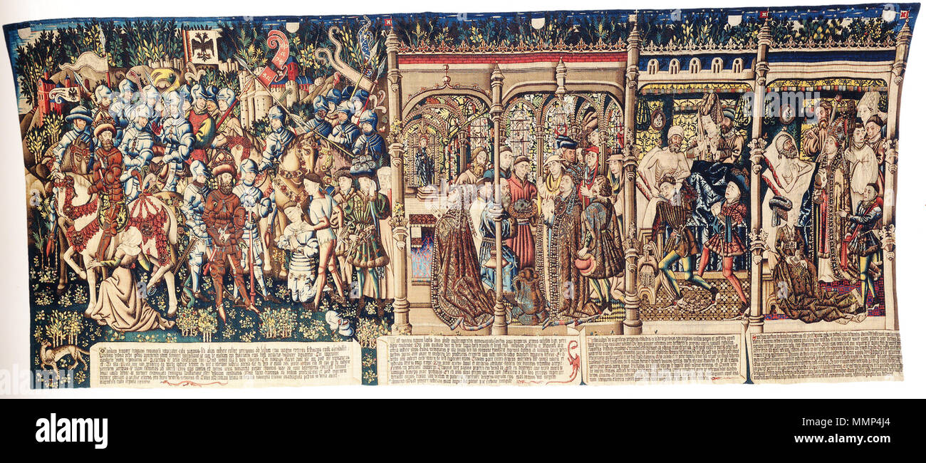 Medieval tapestry hi-res stock photography and images - Alamy