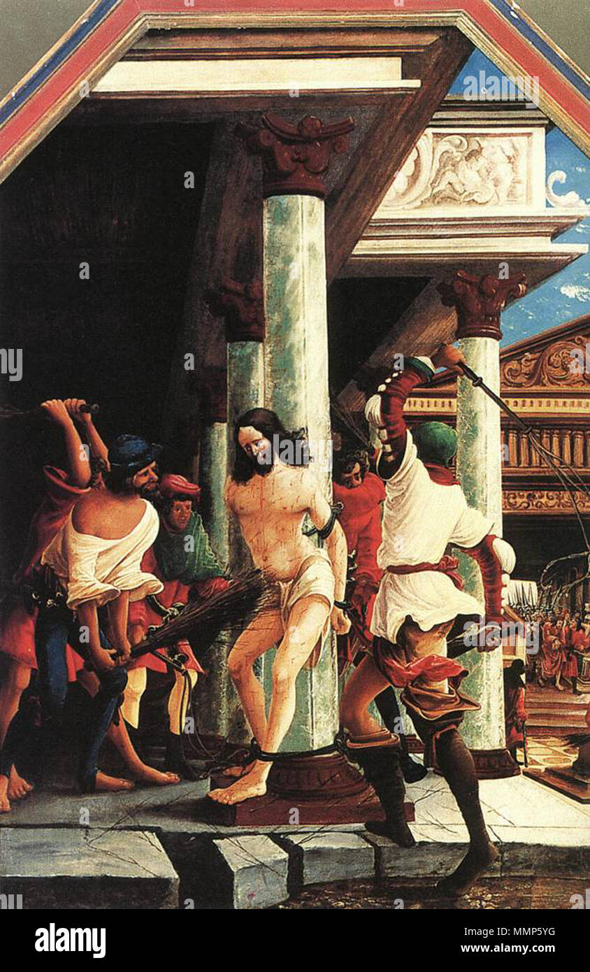 The Flagellation of Christ. 1518. Albrecht Altdorfer - The Flagellation ...