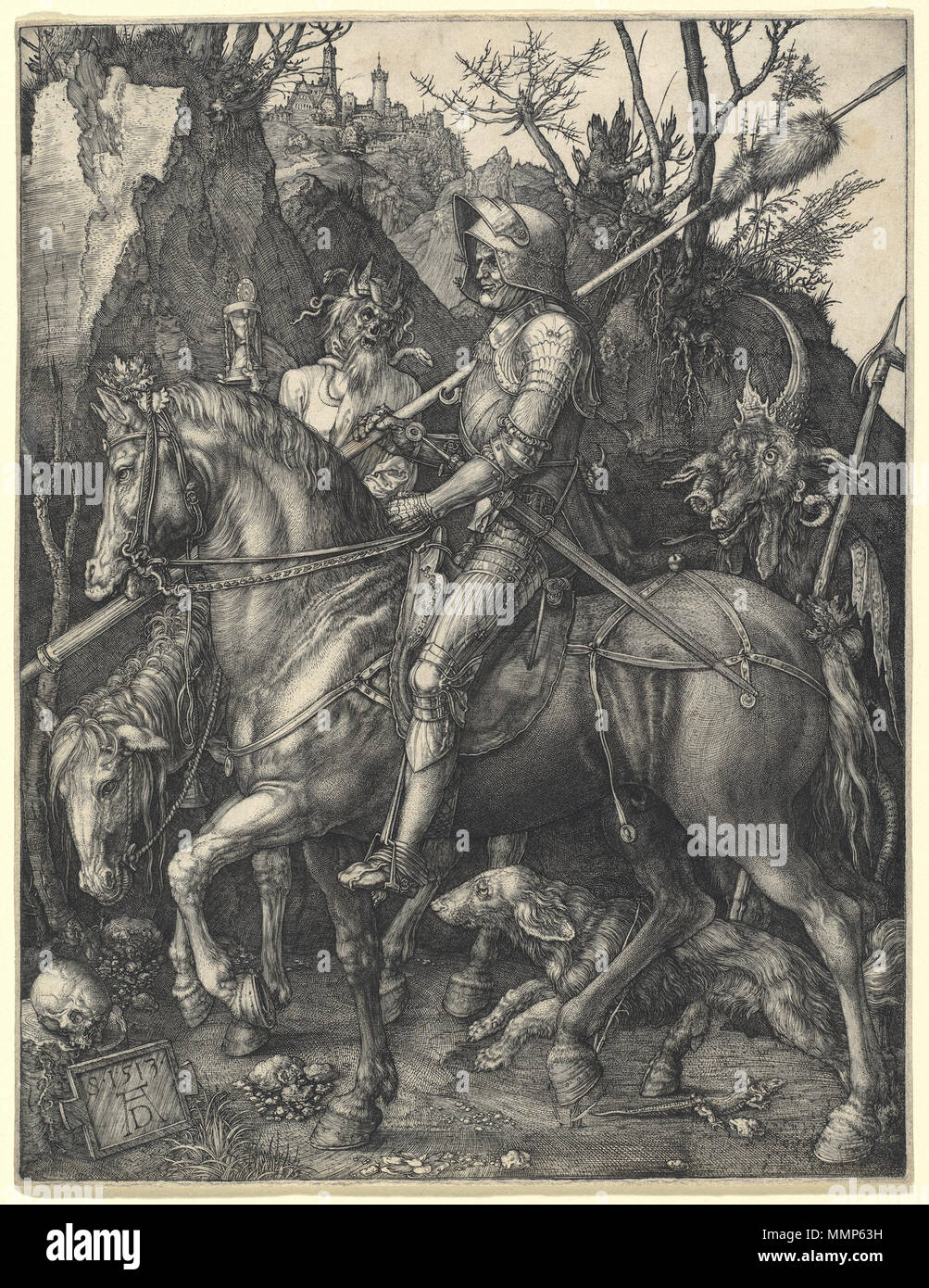 1831年　THE DEVIL'S WALK LANDSEER TEN ETCHINGS ILLUSTRATIVE OF THE DEVIL'S WALK by Landseer