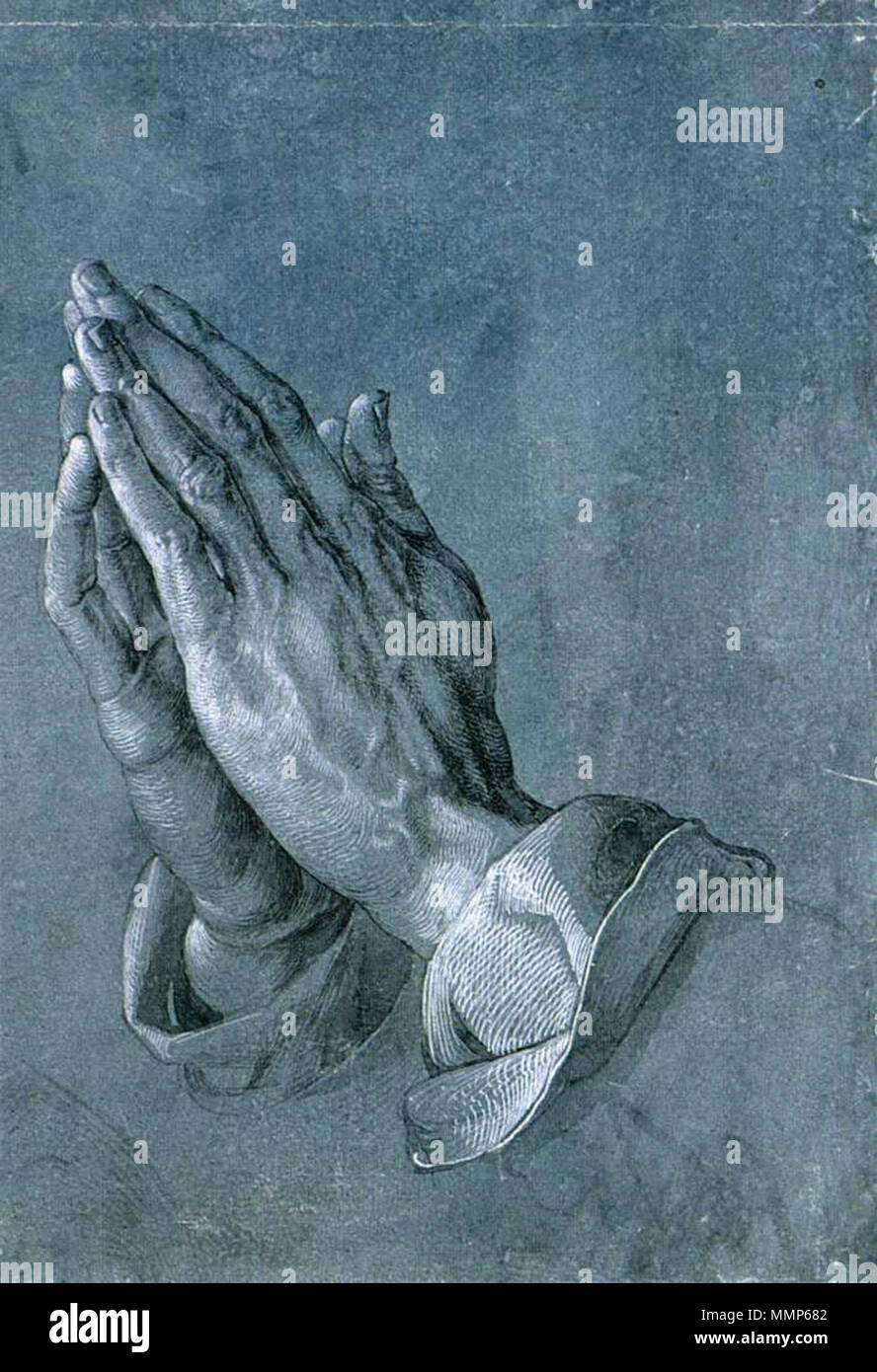 Albrecht Dürer - Study of an Apostle's Hands (Praying Hands