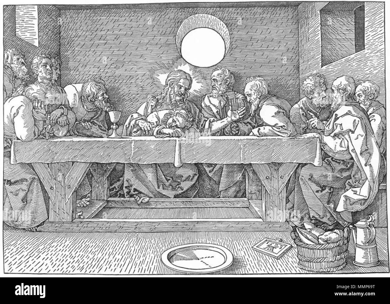The last supper Black and White Stock Photos & Images - Alamy