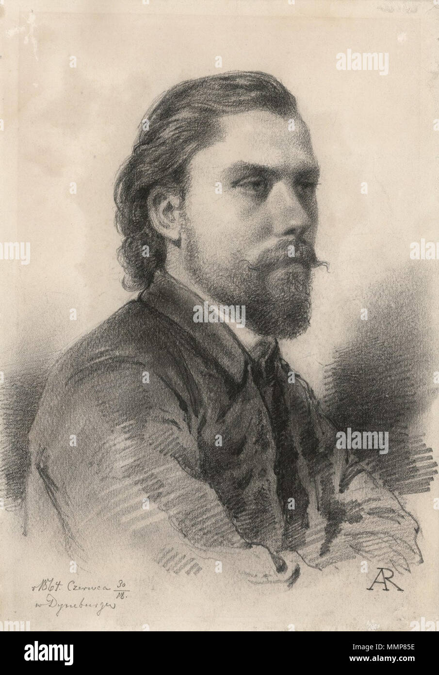 English Portrait Of Presbyter Boleslaw Aleksandravicius 1864 Paper Pencil National Museum Of Lithuania Russkij Portret Svyashennika Boleslava Aleksandravichusa 1864 Bumaga Karandash Nacionalnyj Muzej Litvy 14 February 2013 15 52 57 Alfred Izydor