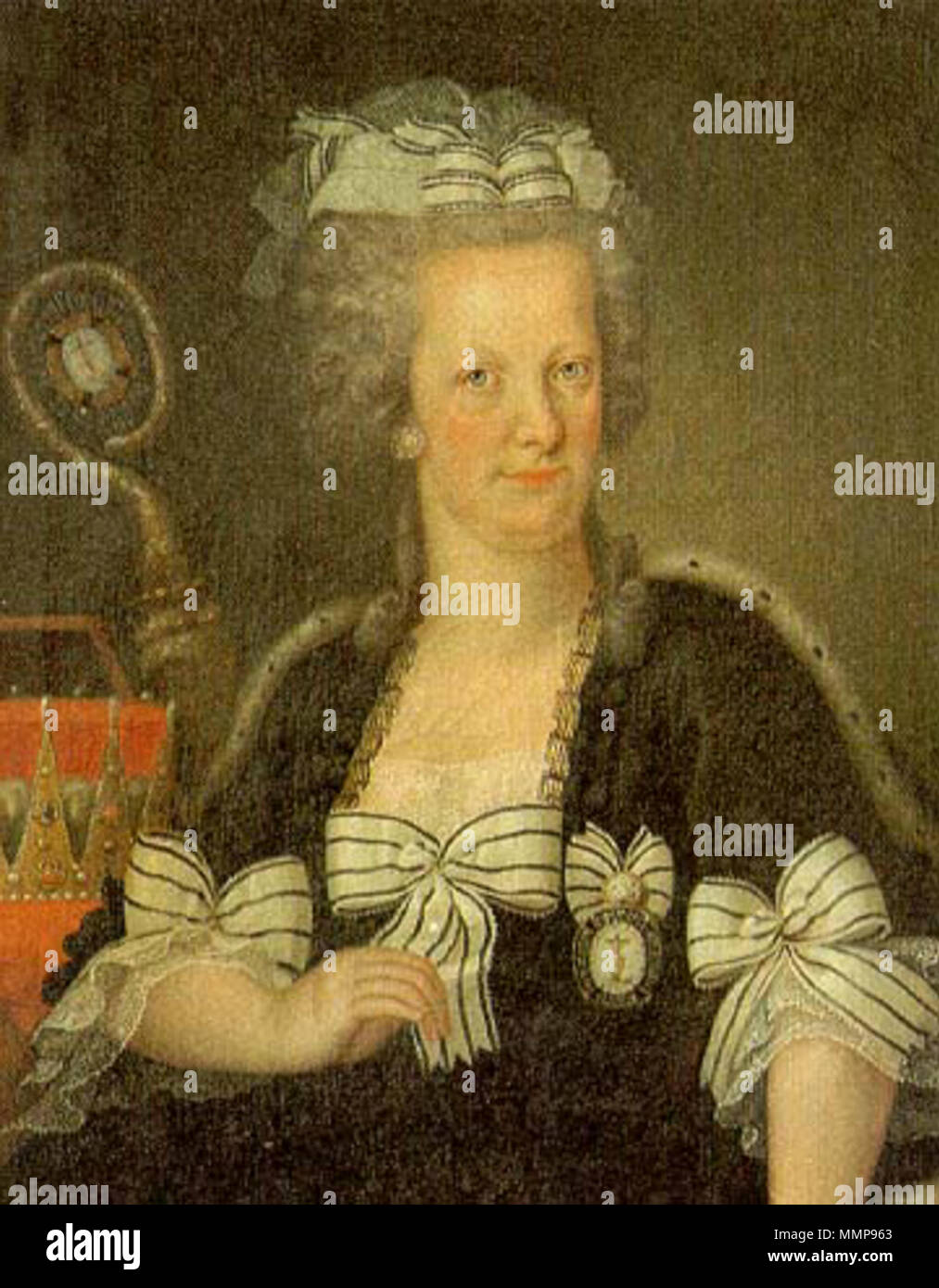 . English Portrait of Archduchess Maria Elisabeth of Austria (1743