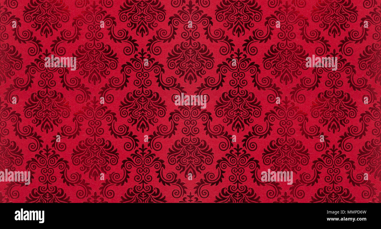 Damask wallpaper hires stock photography and images Alamy