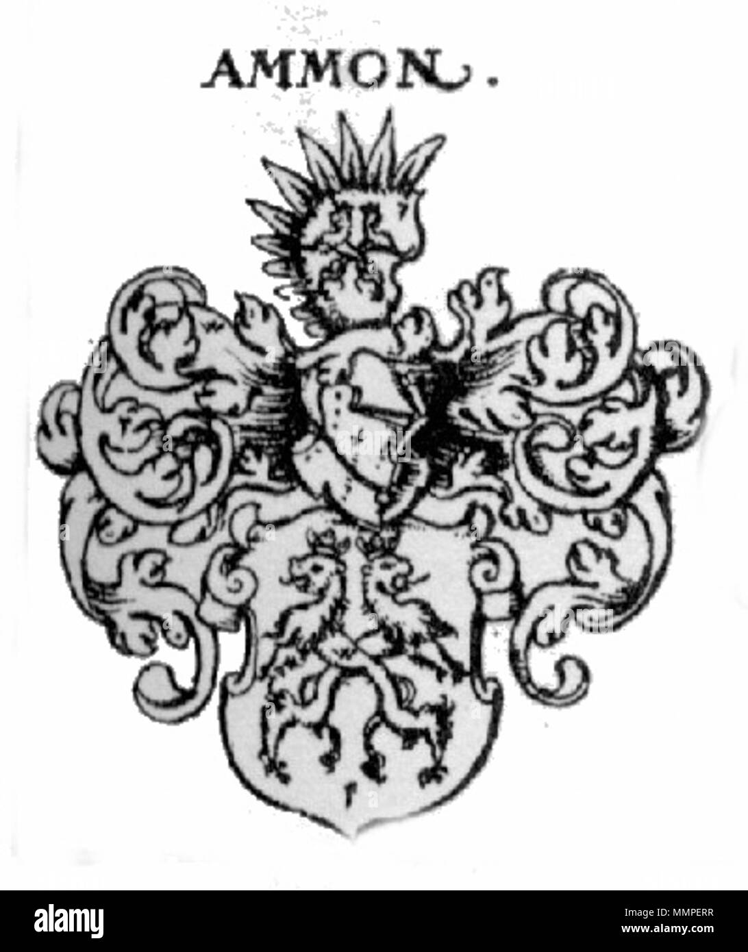 Ammon Siebmacher156 - 1703 - Patrizier Nürnberg Stock Photo