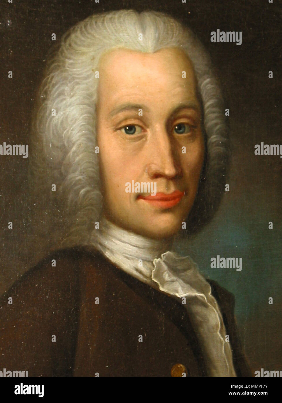 . detail  Anders Celsius. between 1700 and 1766.   Olof Arenius  (1700–1766)     Alternative names Arenius  Description Swedish painter and conservator  Date of birth/death 16 December 1700 5 May 1766  Location of birth/death Q10435860 Stockholm city  Authority control  : Q3881911 VIAF:?95815269 ULAN:?500021742 KulturNav:?630cc528-2bf5-4994-a453-d123540e73fb RKD:?2362 Anders-Celsius-Head Stock Photo