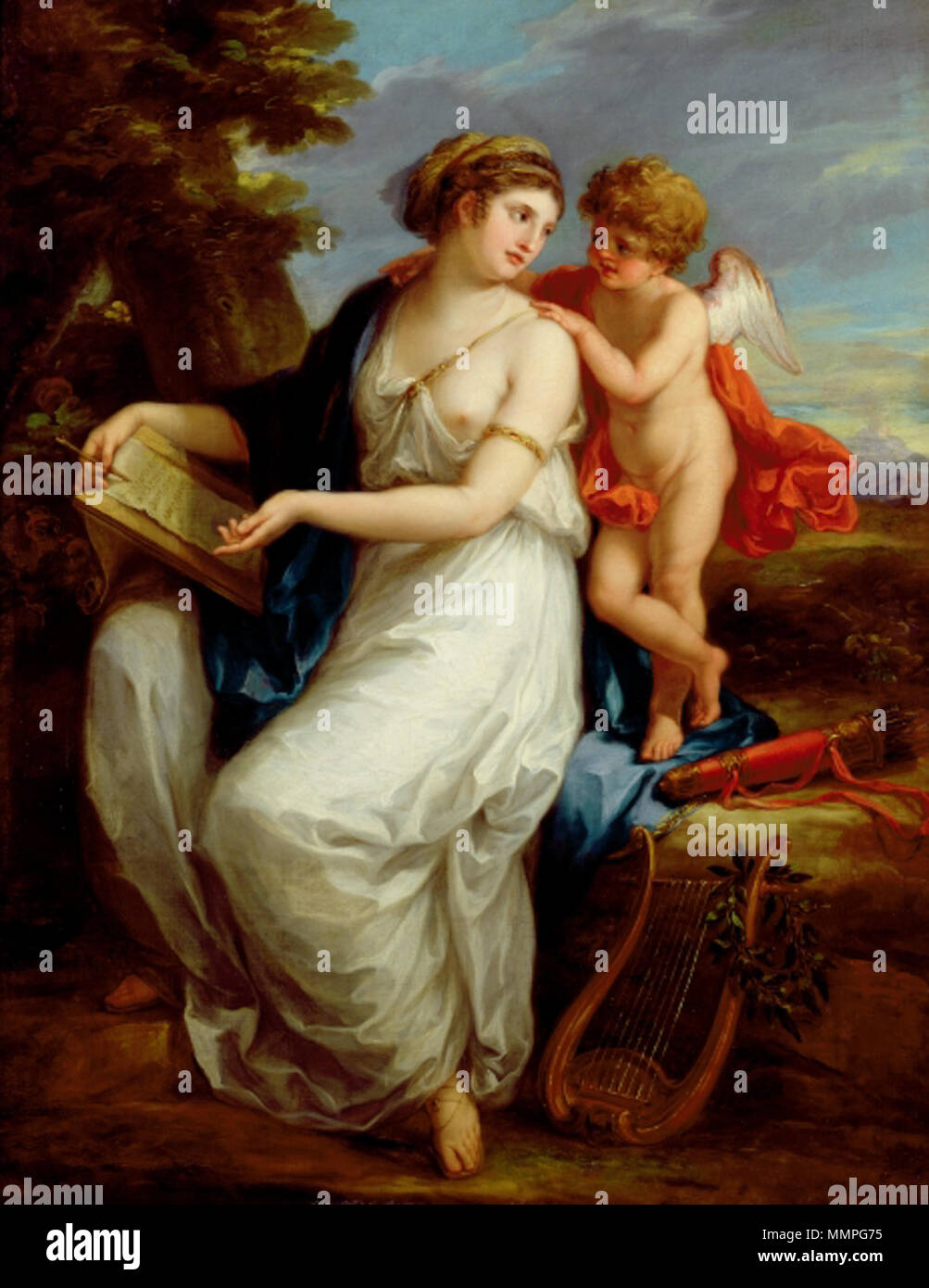 The muse of poesie hi-res stock photography and images - Alamy