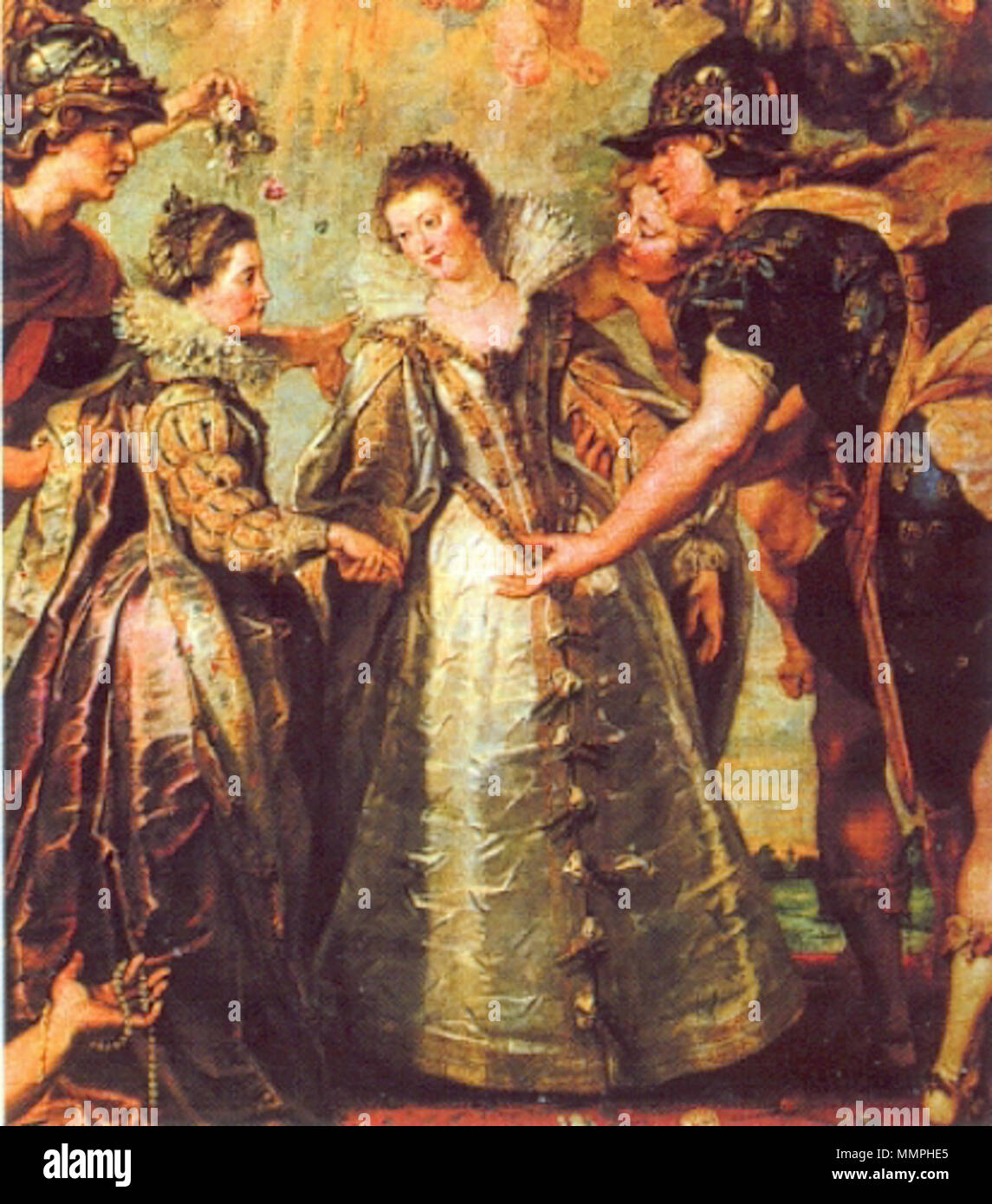 English: Anna of Austria, queen of France, mother of king Louis XIV .  between circa 1622 and circa 1625. Peter Paul Rubens (1577–1640)  Alternative names Rubens, Pierre Paul Rubens, Pieter Paul