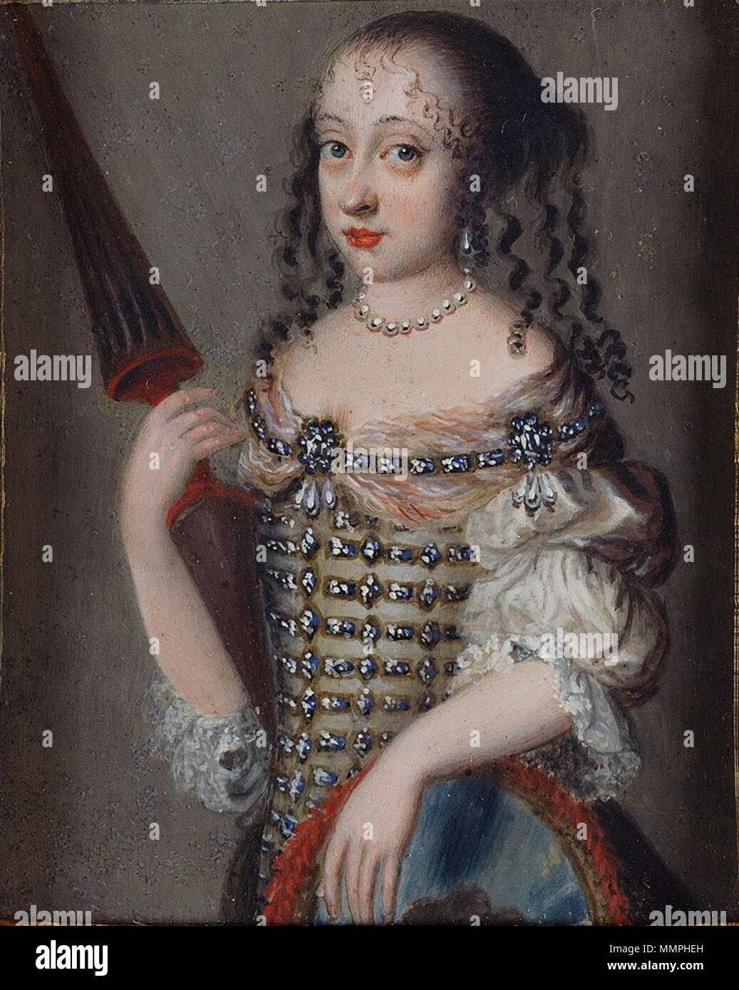 . Princess Anna Sophie, electress of saxony . danish school