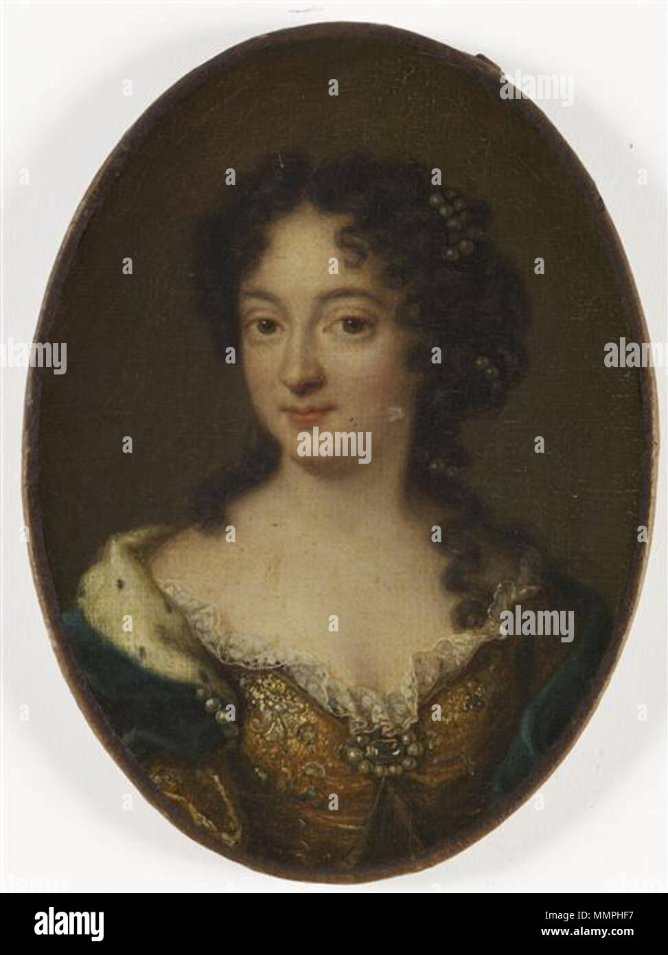 Anne de Bavière, femme de Henri Jules de Bourbon après Ribou Stock Photo