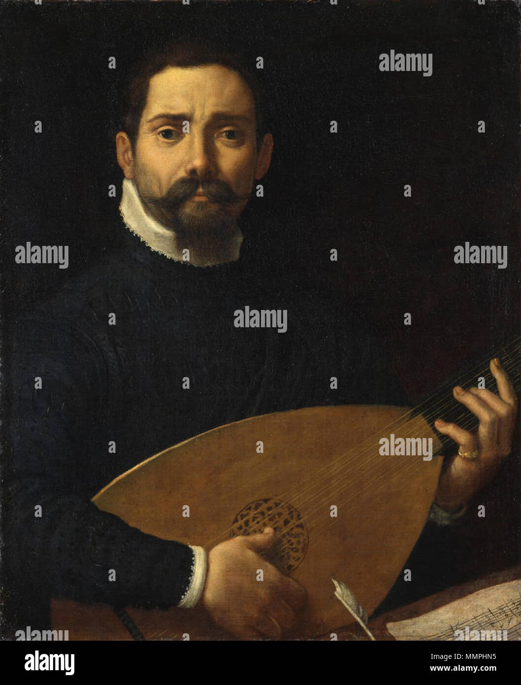 English The Sitter Has Been Identified As Giulio Mascheroni - 