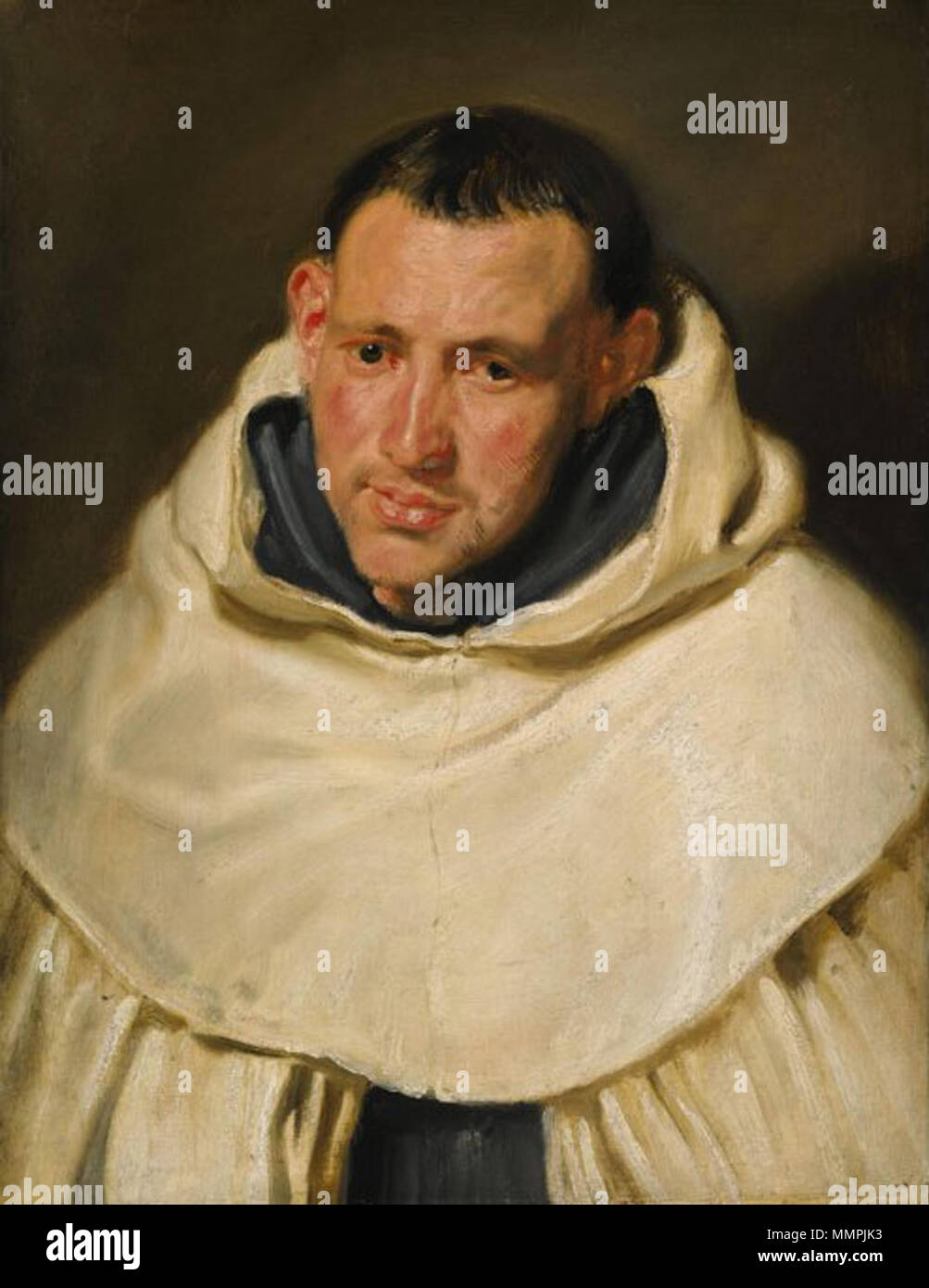 Portrait Of A Carmelite Monk Head And Shoulders Circa - 