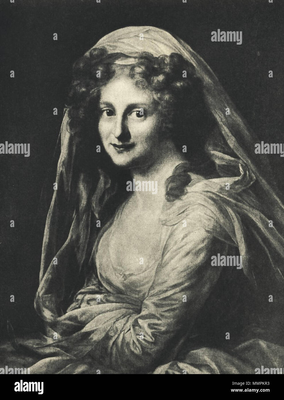 Anton Graff Minna Körner Stock Photo Alamy