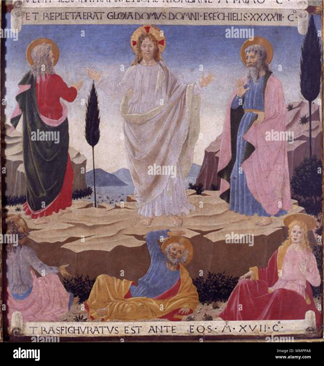 . Armadio degli argenti, trasfigurazione . circa 1450. Armadio degli
