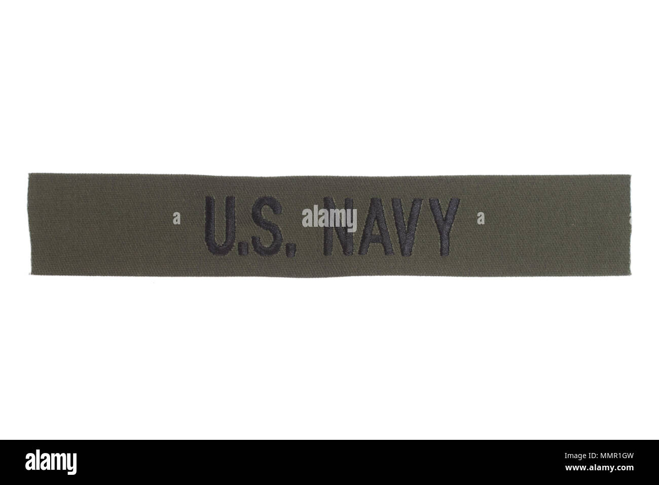 US NAVY uniform badge Stock Photo