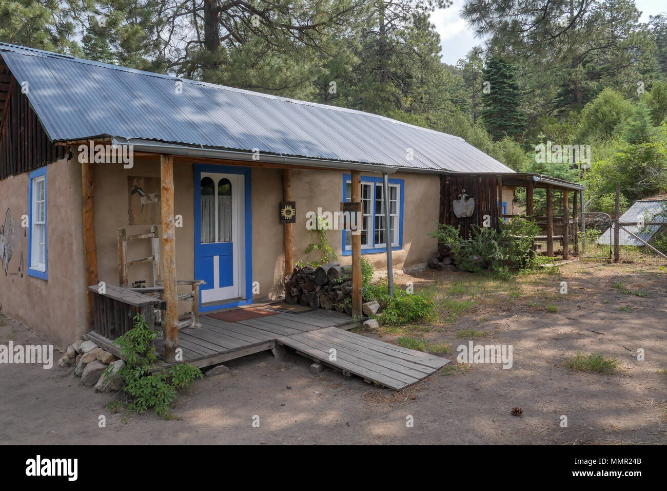 Cabin Where D H Lawrence Lived For A Time In The 1920s Near