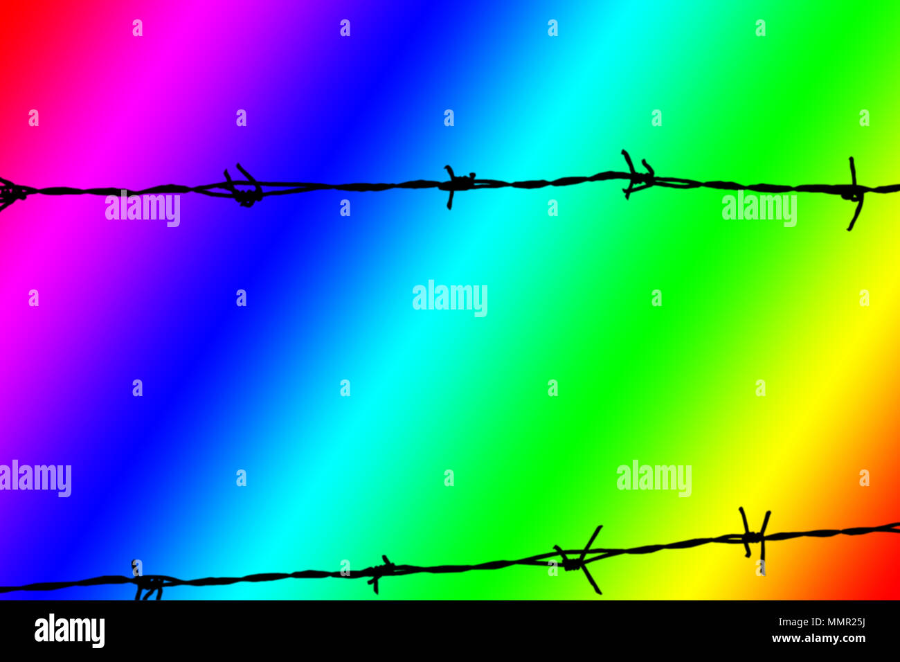 Close up of a fence Stock Photo - Alamy