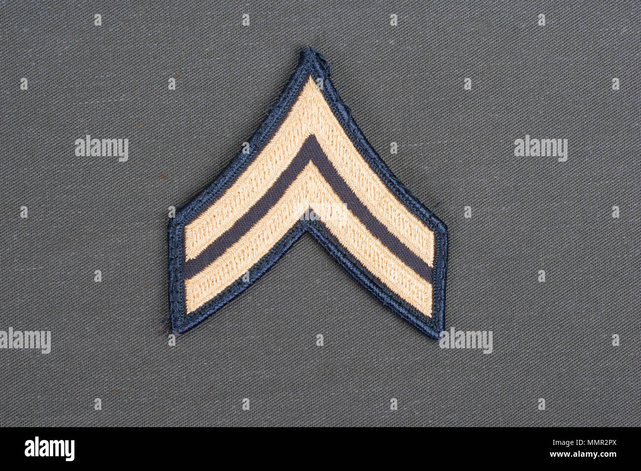 us army uniform sergeant rank patch Stock Photo - Alamy