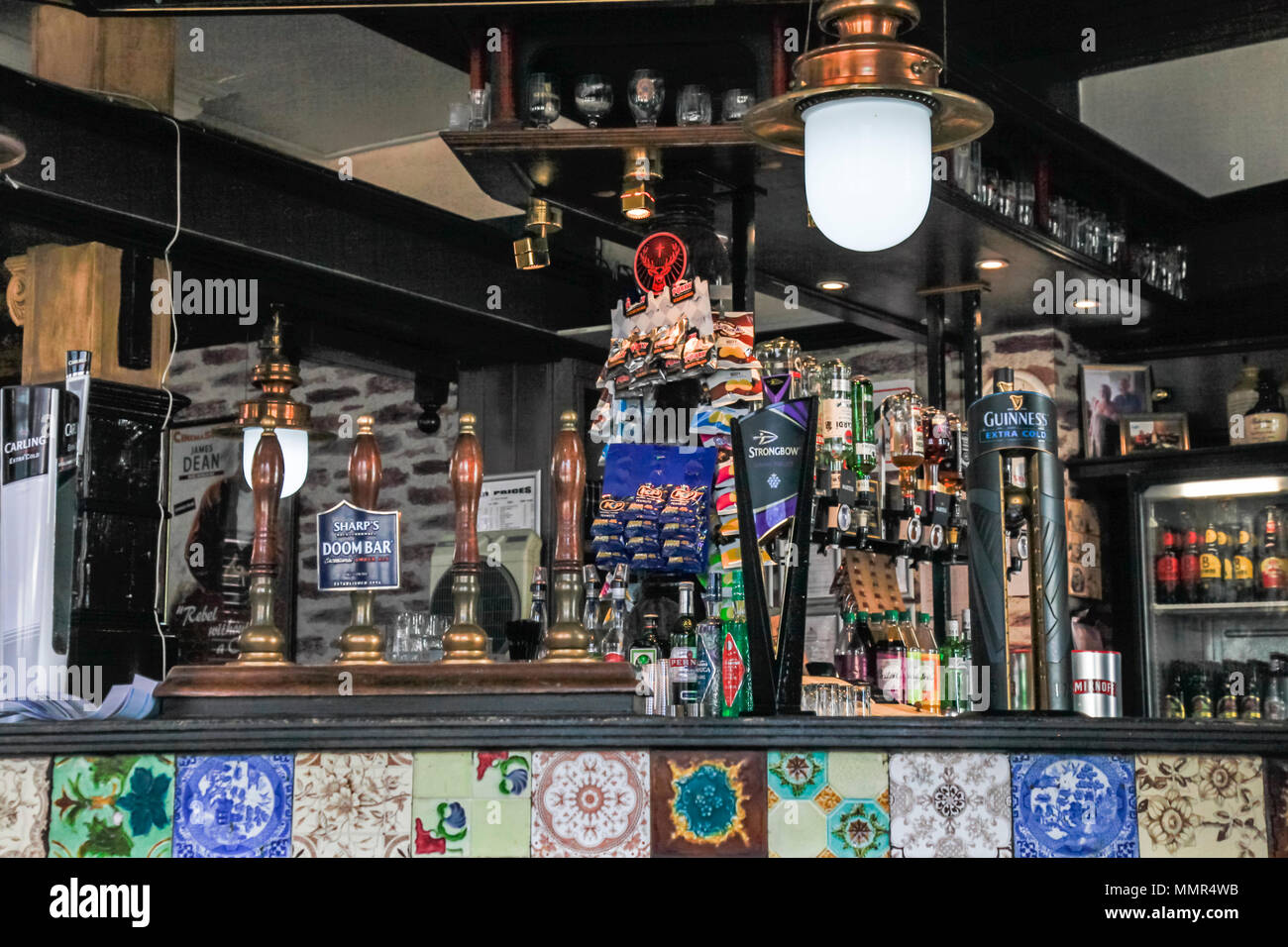 The bar area inside a pub in Stockton on Tees,England,UK Stock Photo Alamy The bar area inside a pub in Stockton on Tees,England,UK Stock Photo Alamy