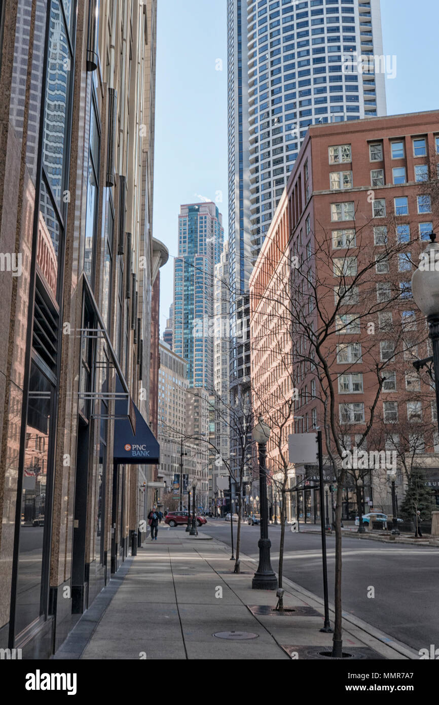 Chicago city panorama hi-res stock photography and images - Alamy