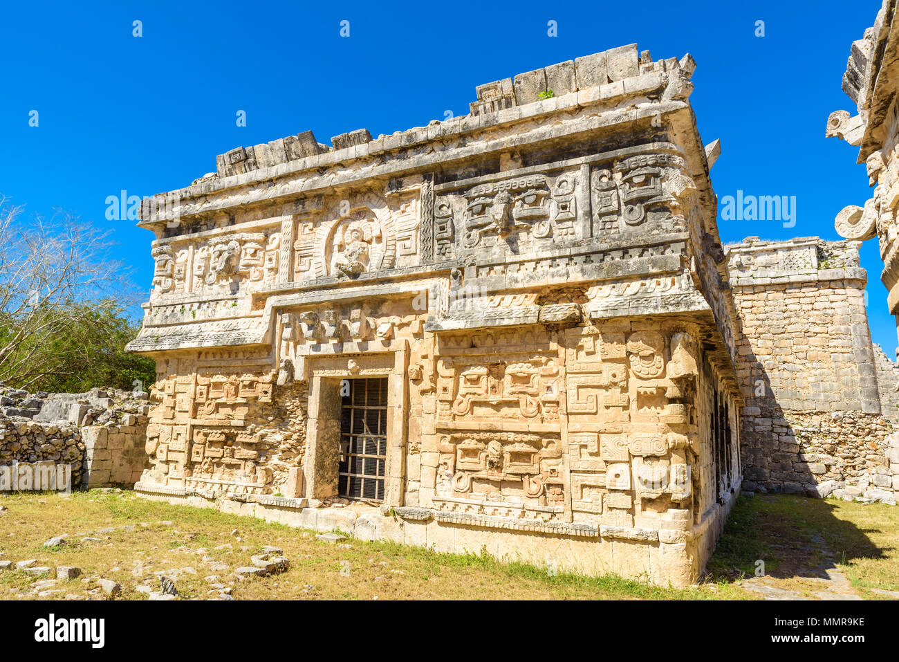 Old historic ruins of Chichen Itza, Yucatan, Mexico Stock Photo