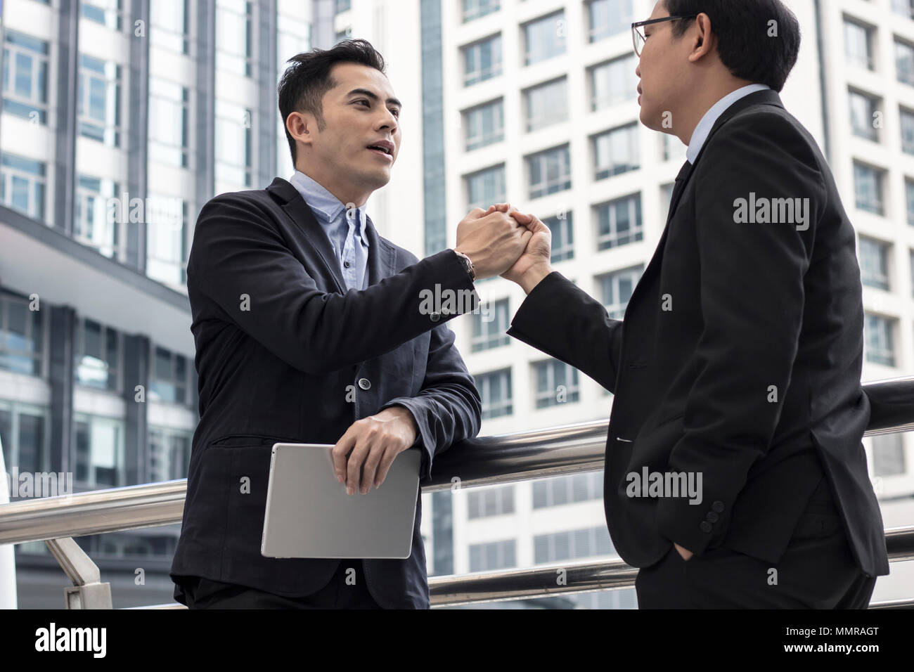 Successful Negotiating Business Concept, Businessmen Shaking Hands ...