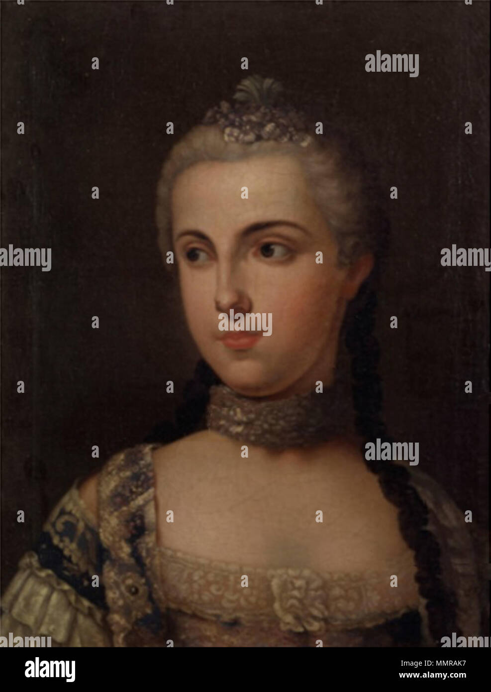 . English Portrait of Isabella of Parma (17411763) . 18th century