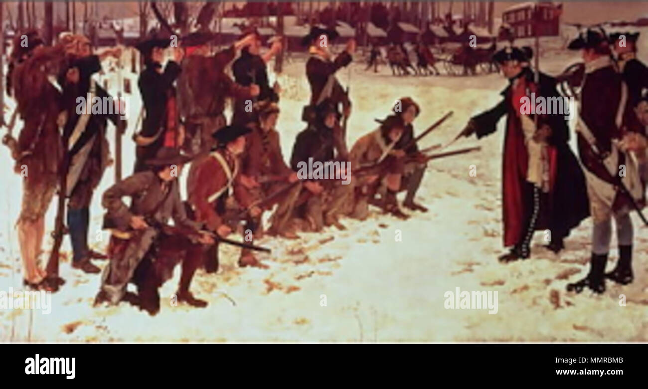 . English Edwin Austin Abbey (18521911) painting of Baron Steuben