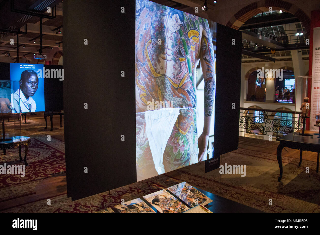 Exhibition Body Art At The Tropenmuseum Amsterdam The Netherlands Stock