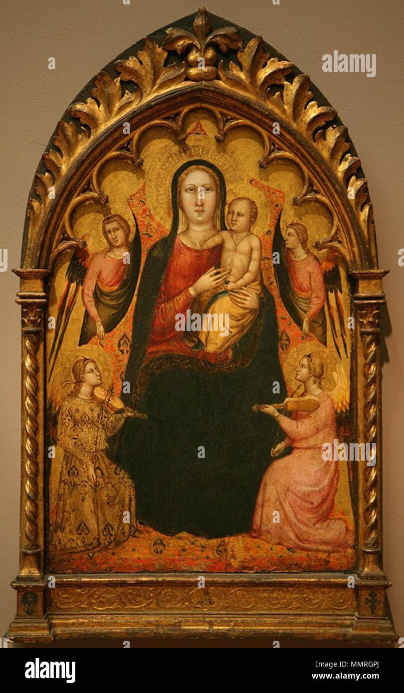 Madonna and Child with Angels. 14th century - 15th century. Lorenzo di ...
