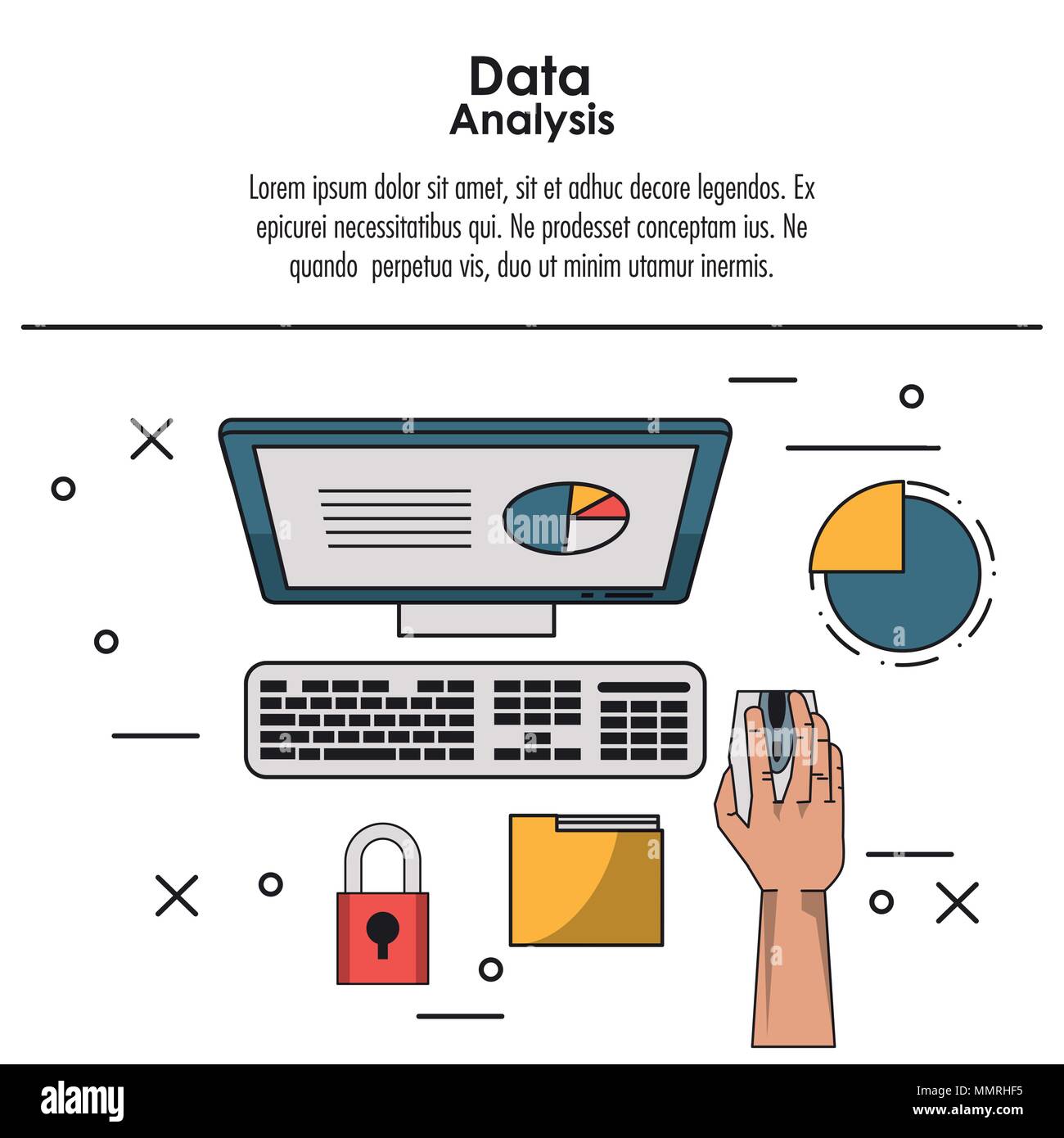 Data analysis infographic Stock Vector Image & Art - Alamy