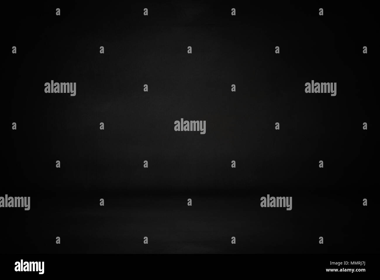 Black, dark and gray abstract cement wall and studio room gradient ...