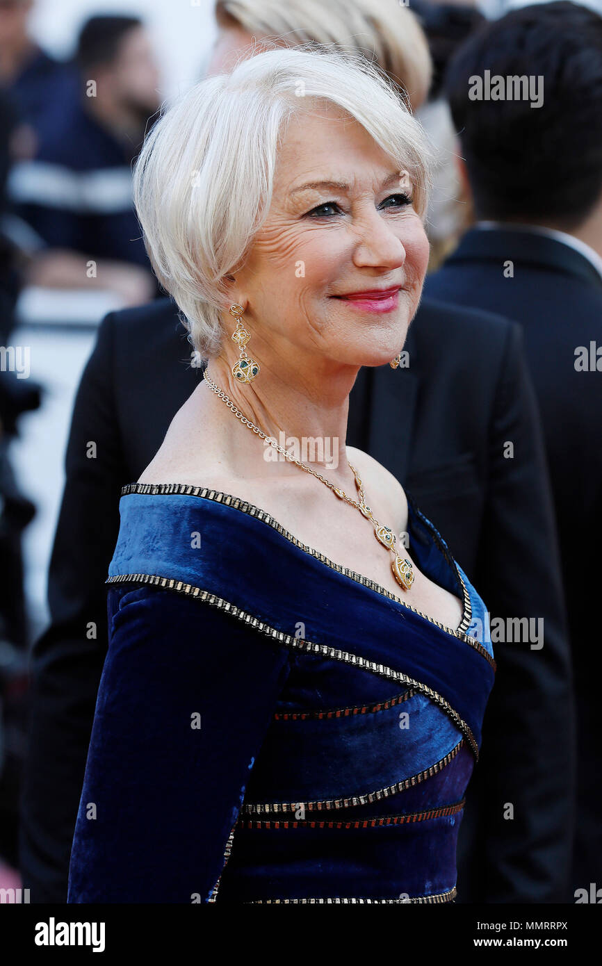 Helen Mirren at the 'Girls Of The Sun (Les Filles Du Soleil)' premiere during the 71st Cannes Film Festival at the Palais des Festivals on May ZZZ, 2018 in Cannes, France. Credit: John Rasimus/Media Punch ***FRANCE, SWEDEN, NORWAY, DENARK, FINLAND, USA, CZECH REPUBLIC, SOUTH AMERICA ONLY*** Stock Photo
