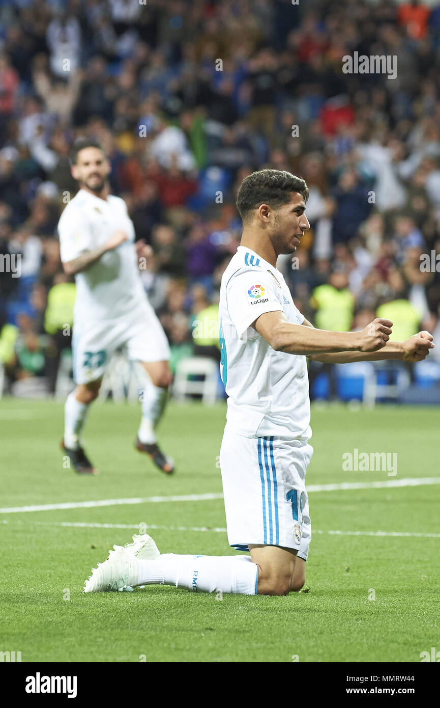 Achraf hakimi real madrid hi-res stock photography and images - Alamy