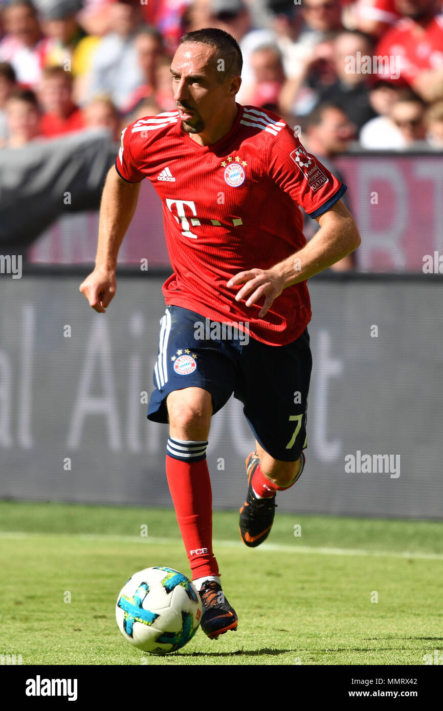 Franck Ribery Fc Bayern Munich Action Single Action Single Shot Cut Out Full Body Whole Figure Football 1 Bundesliga 34 Matchday Matchday34 Bayern Munich M Vfb Stuttgart S 1 4 On May 12
