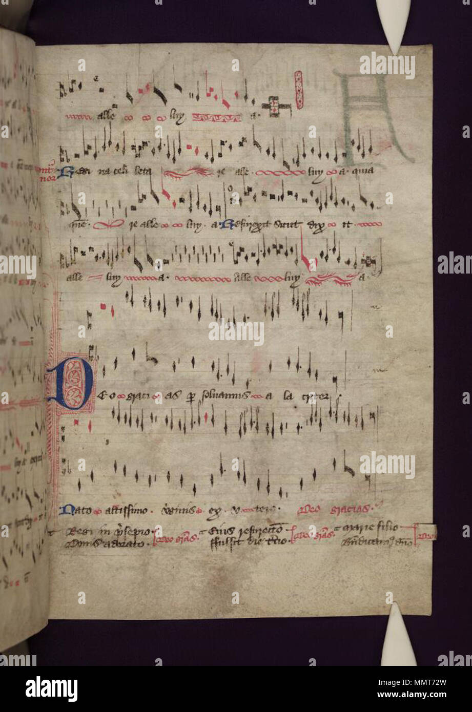 Miscellany Of Five Separate Manuscripts All Of English Origin And Bound Together C 1660 Comprising In Latin And Middle English Fols 3 33 The Selden Carol Book Polyphonic Music Including Fol 17v