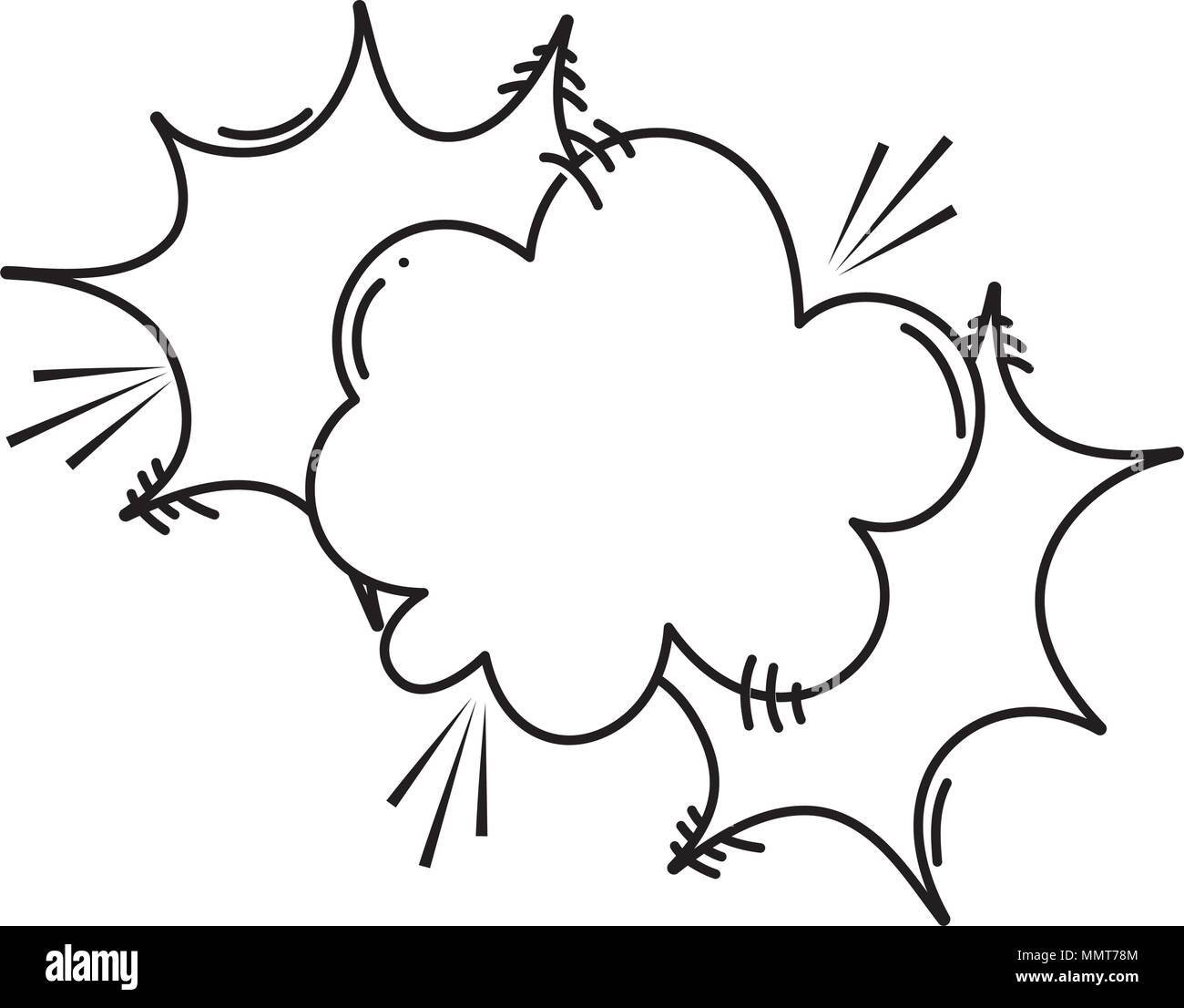 Pop art cute retro Black and White Stock Photos & Images - Alamy