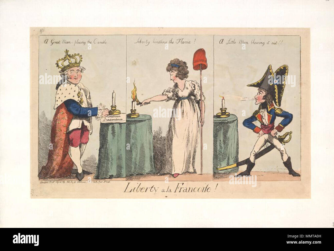 Political cartoon french revolution hi-res stock photography and images -  Alamy