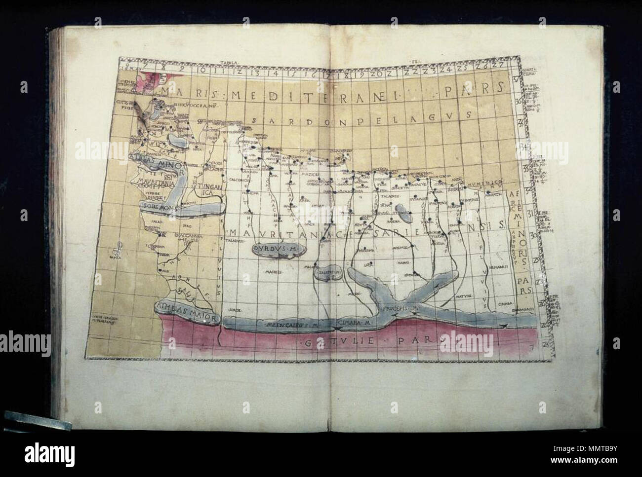 . The Bologna edition of Ptolemy's Geographia: Morocco, Algeria, the ...