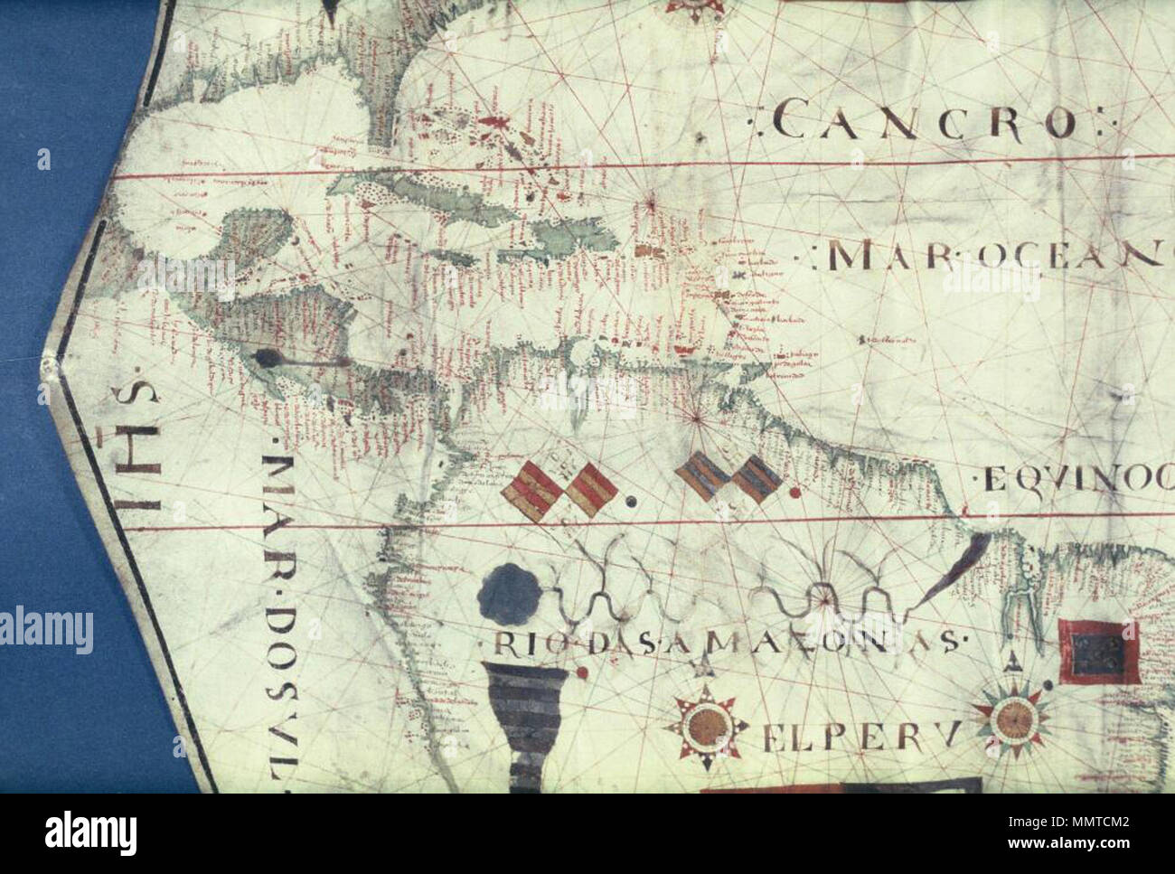 1570 america map hi-res stock photography and images - Alamy